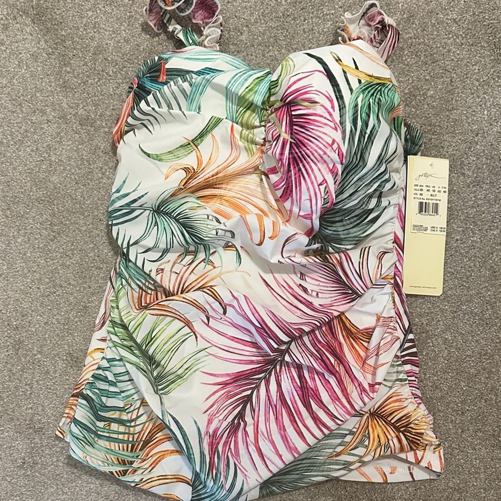 Vibrant Leaf Gottex Tankini